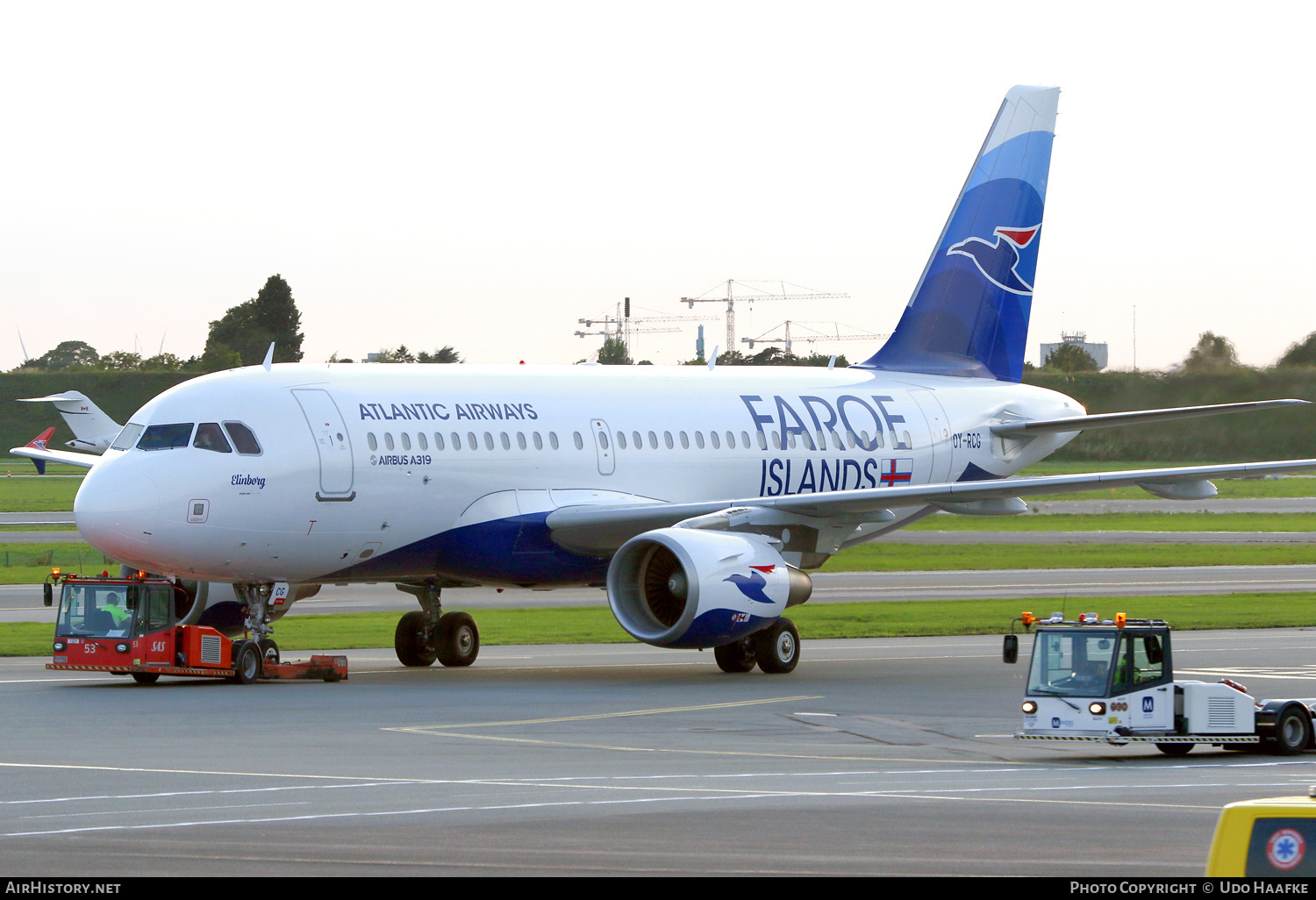 Aircraft Photo of OY-RCG | Airbus A319-115 | Atlantic Airways | AirHistory.net #589914