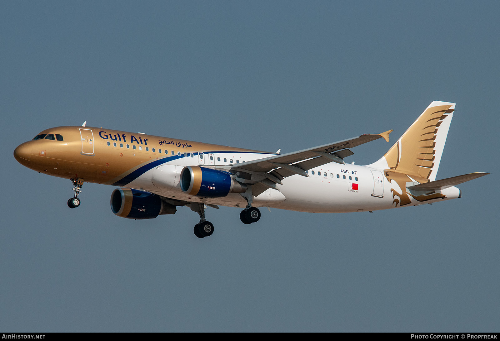 Aircraft Photo of A9C-AF | Airbus A320-214 | Gulf Air | AirHistory.net #589915