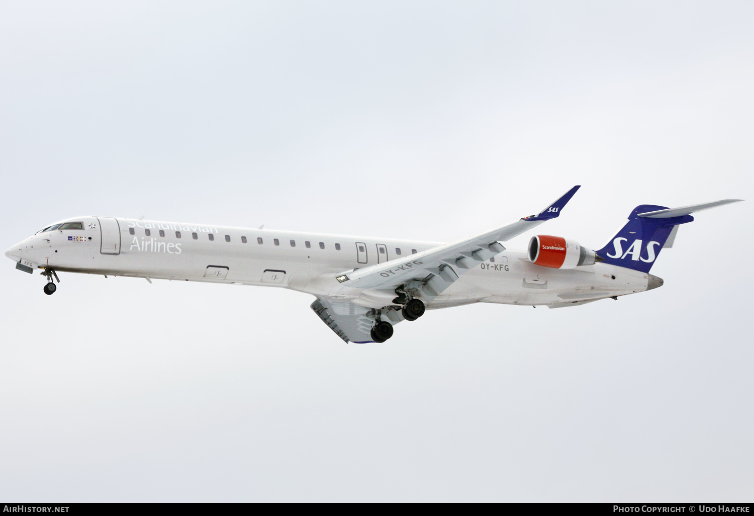 Aircraft Photo of OY-KFG | Bombardier CRJ-900LR (CL-600-2D24) | Scandinavian Airlines - SAS | AirHistory.net #589918