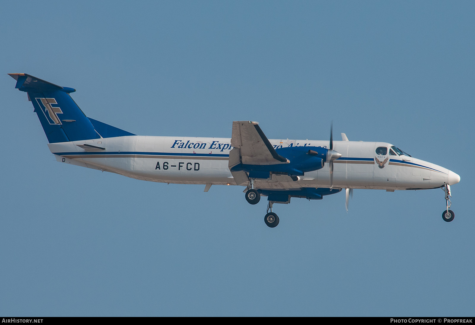 Aircraft Photo of A6-FCD | Beech 1900C-1 | Falcon Express Cargo Airlines | AirHistory.net #589920