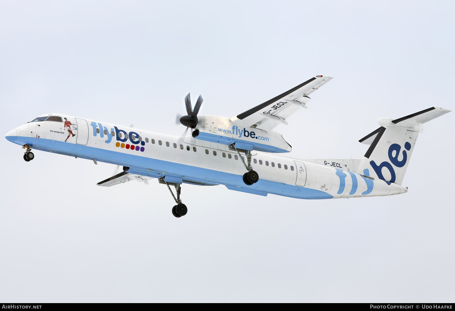 Aircraft Photo of G-JECL | Bombardier DHC-8-402 Dash 8 | Flybe | AirHistory.net #589923