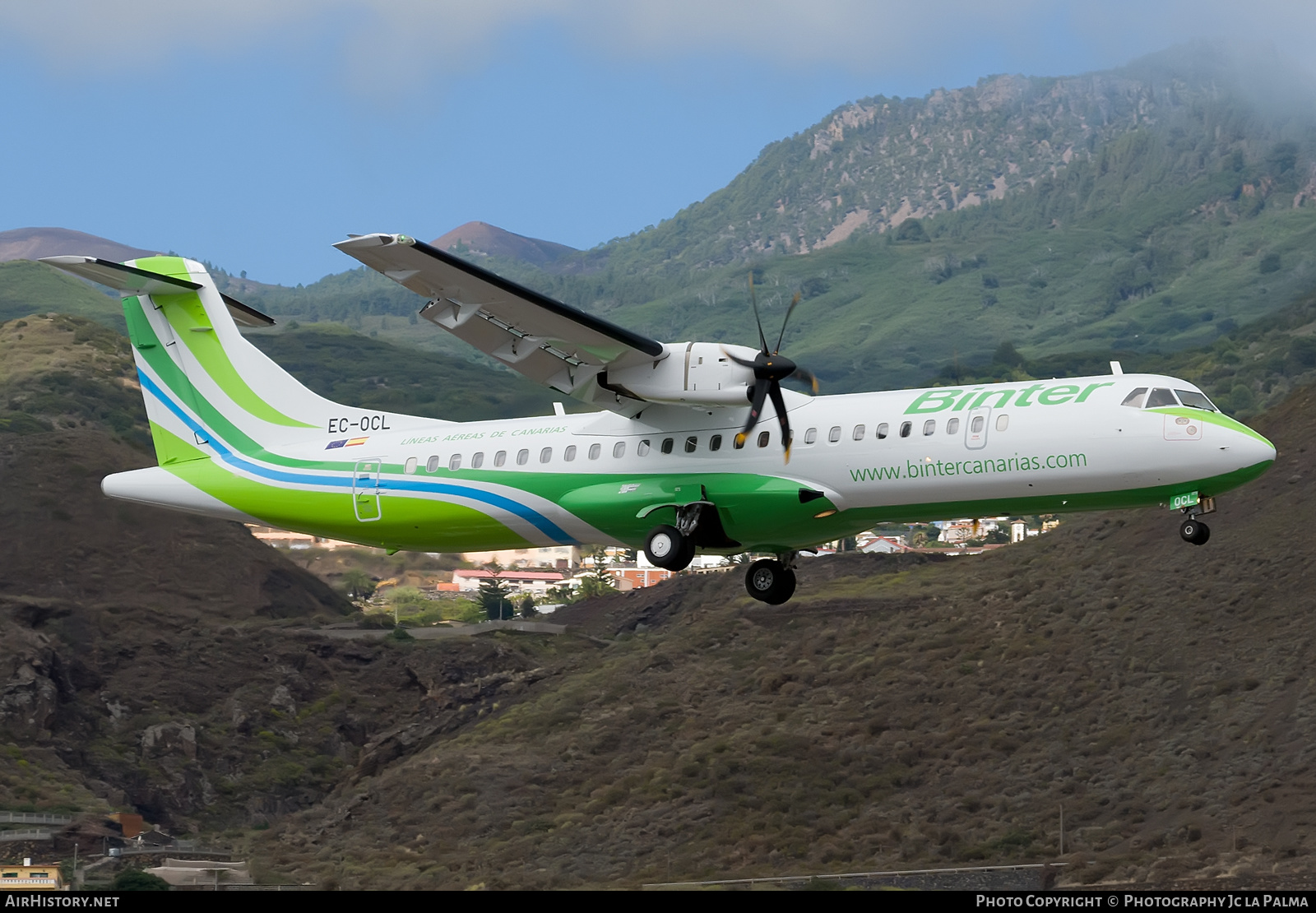 Aircraft Photo of EC-OCL | ATR ATR-72-600 (ATR-72-212A) | Binter Canarias | AirHistory.net #589948