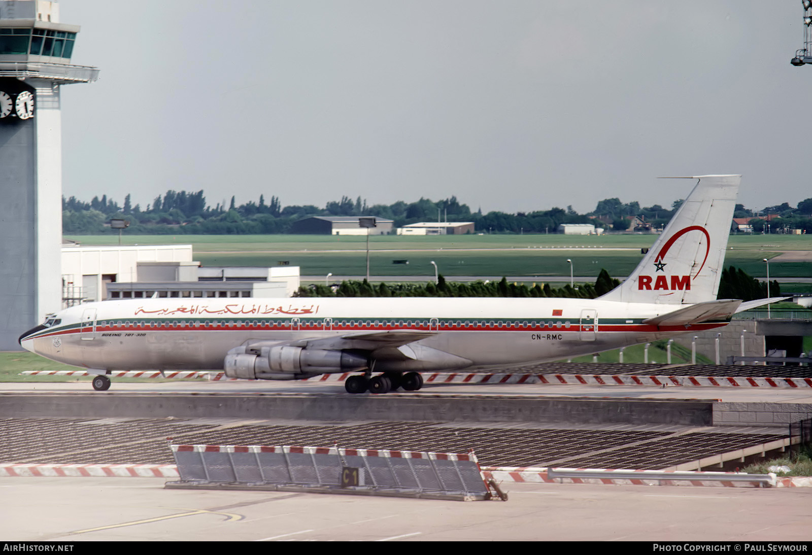 Aircraft Photo of CN-RMC | Boeing 707-351C | Royal Air Maroc - RAM | AirHistory.net #589963