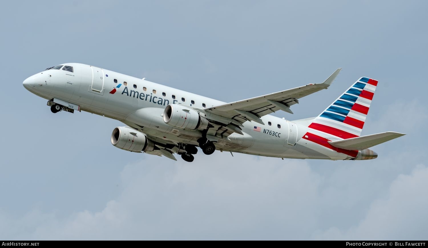 Aircraft Photo of N763CC | Embraer 170STD (ERJ-170-100STD) | American Eagle | AirHistory.net #589967