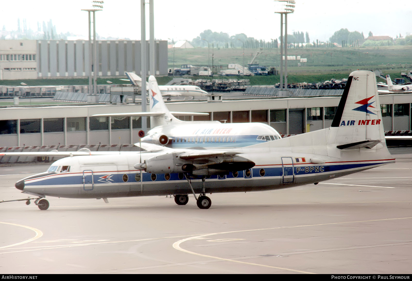 Aircraft Photo of F-BPNC | Fokker F27-500 Friendship | Air Inter | AirHistory.net #589975