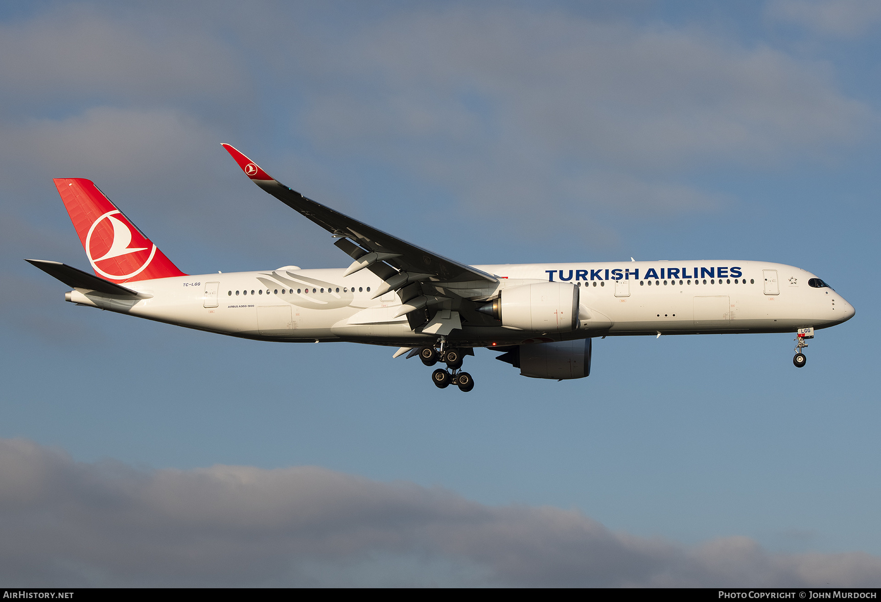 Aircraft Photo of TC-LGG | Airbus A350-941 | Turkish Airlines | AirHistory.net #589978
