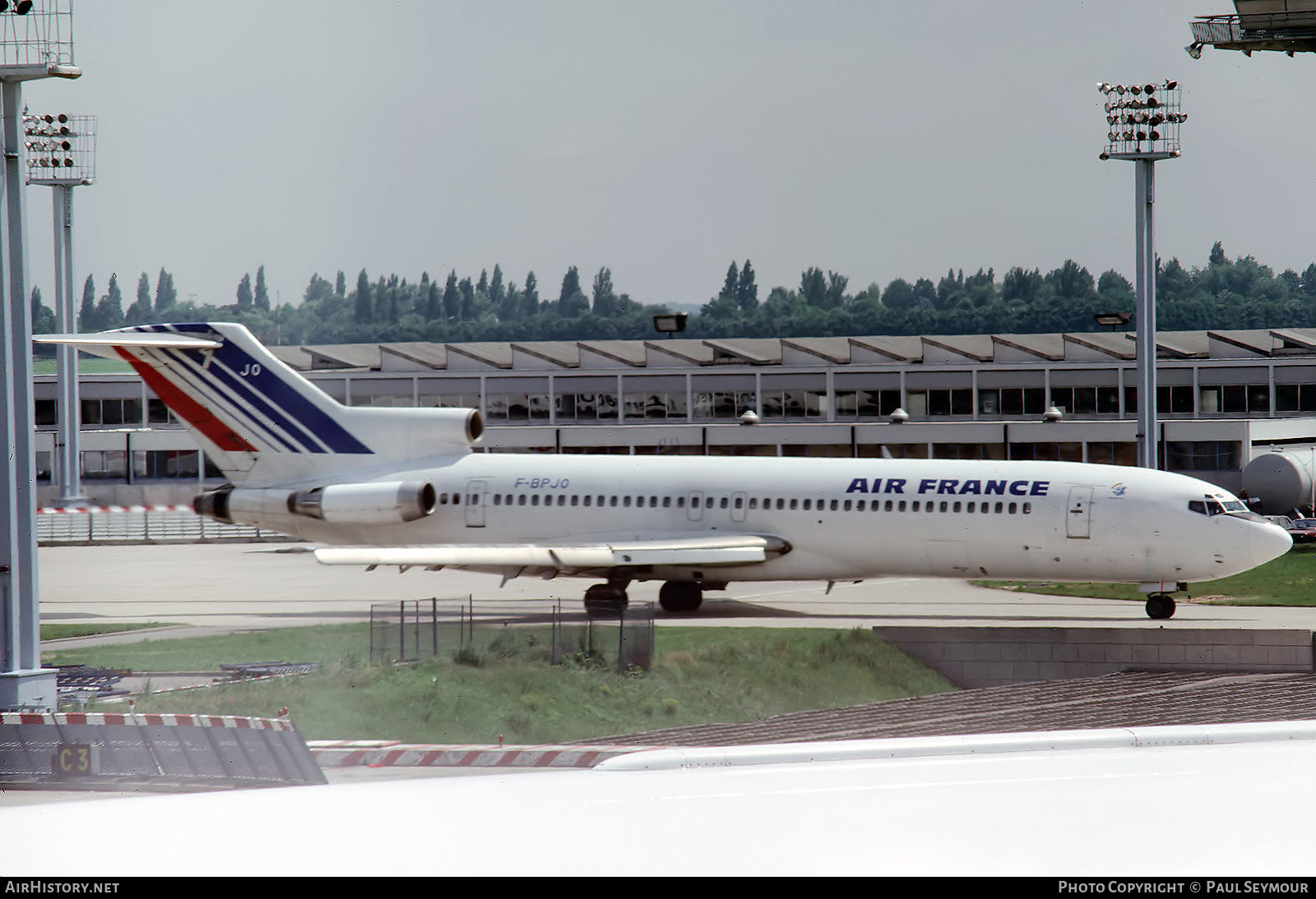 Aircraft Photo of F-BPJO | Boeing 727-228 | Air France | AirHistory.net #589981