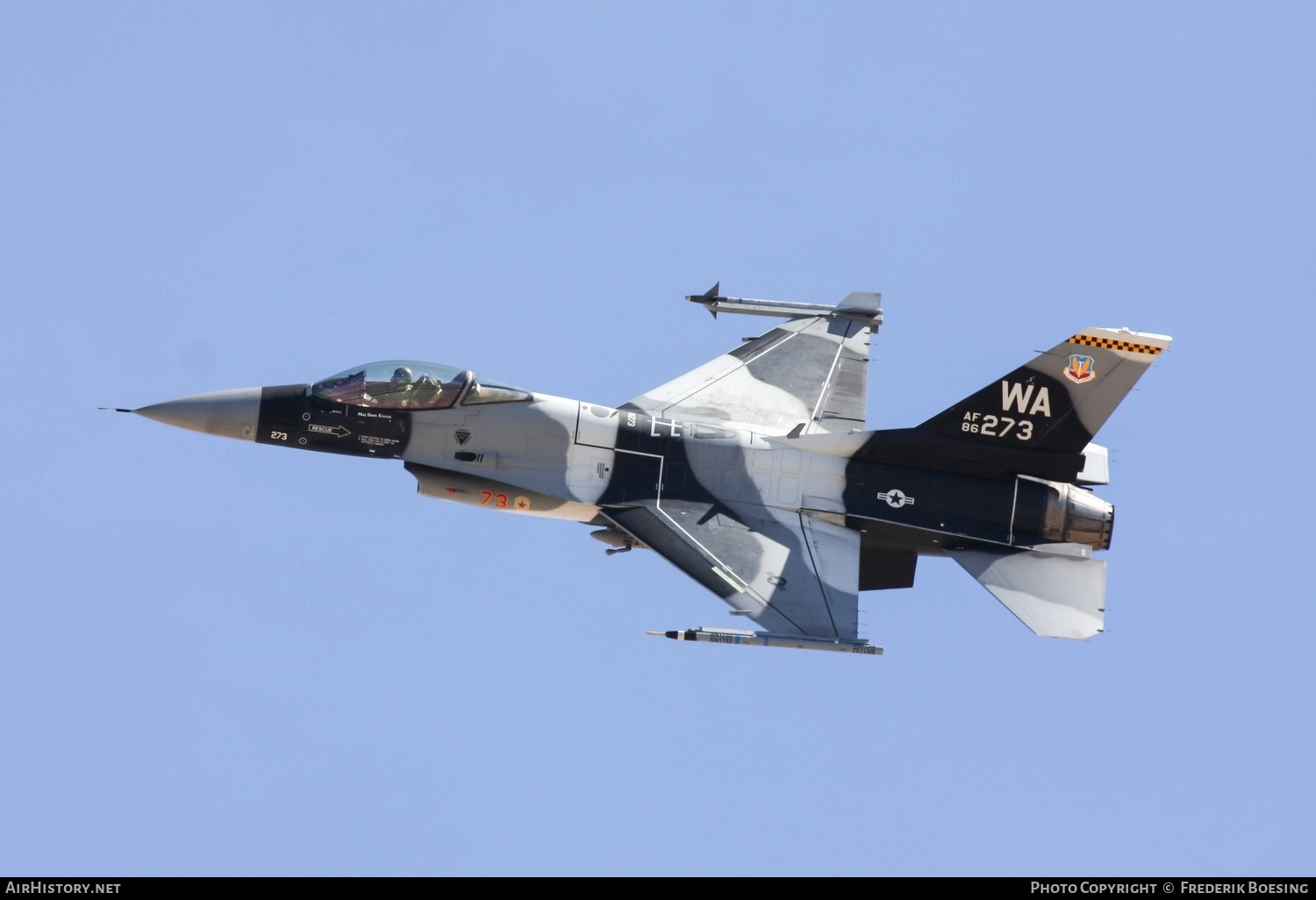 Aircraft Photo of 86-0273 / AF86-273 | General Dynamics F-16C Fighting Falcon | USA - Air Force | AirHistory.net #589983