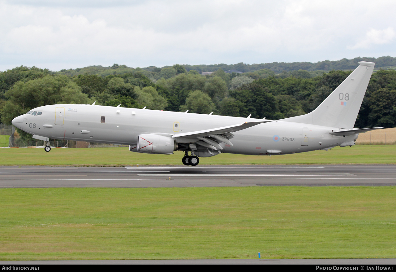 Aircraft Photo of ZP808 | Boeing P-8A Poseidon MRA1 | UK - Air Force | AirHistory.net #589988