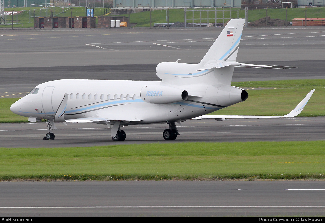 Aircraft Photo of N89AA | Dassault Falcon 900DX | AirHistory.net #589989