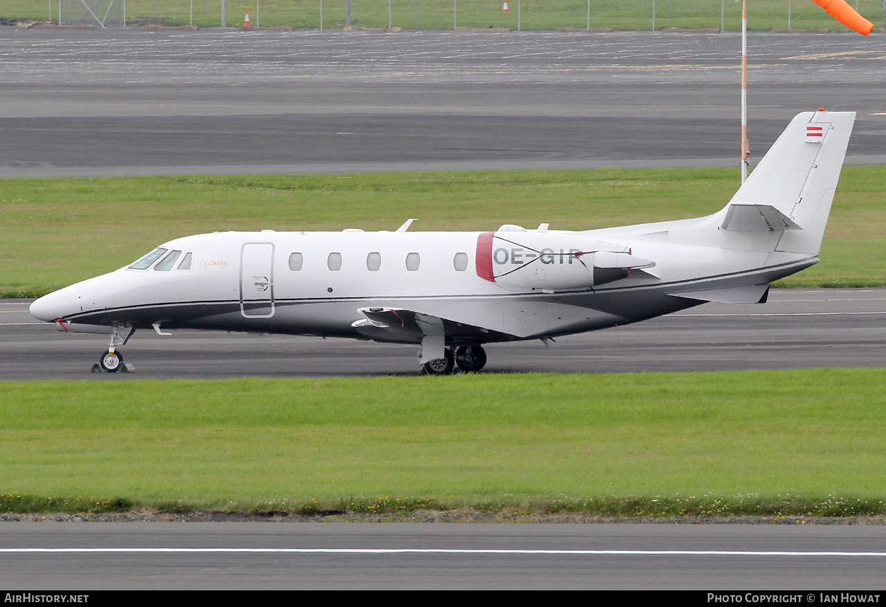 Aircraft Photo of OE-GIP | Cessna 560XL Citation XLS+ | Global Jet | AirHistory.net #589990