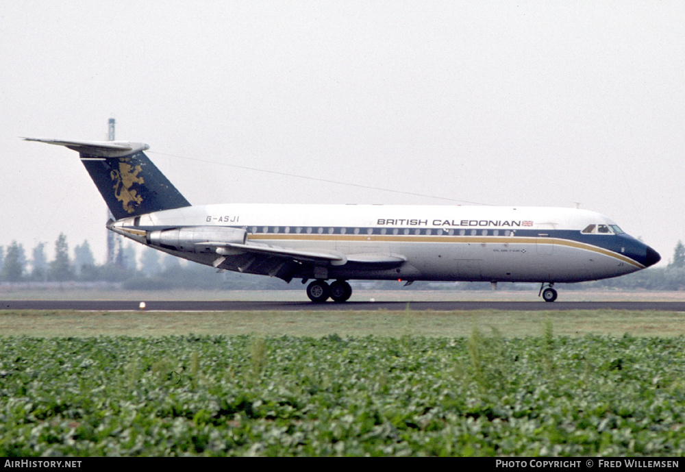 Aircraft Photo of G-ASJI | BAC 111-201AC One-Eleven | British Caledonian Airways | AirHistory.net #589999