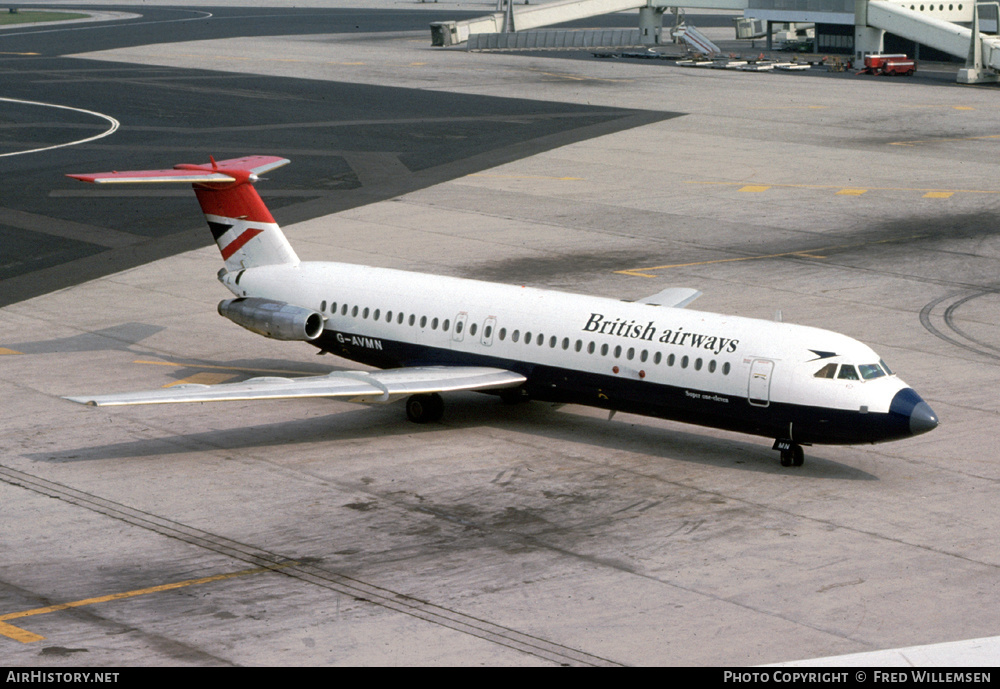 Aircraft Photo of G-AVMN | BAC 111-510ED One-Eleven | British Airways | AirHistory.net #590007