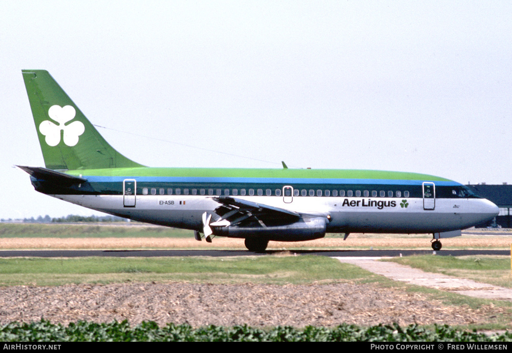 Aircraft Photo of EI-ASB | Boeing 737-248 | Aer Lingus | AirHistory.net #590011