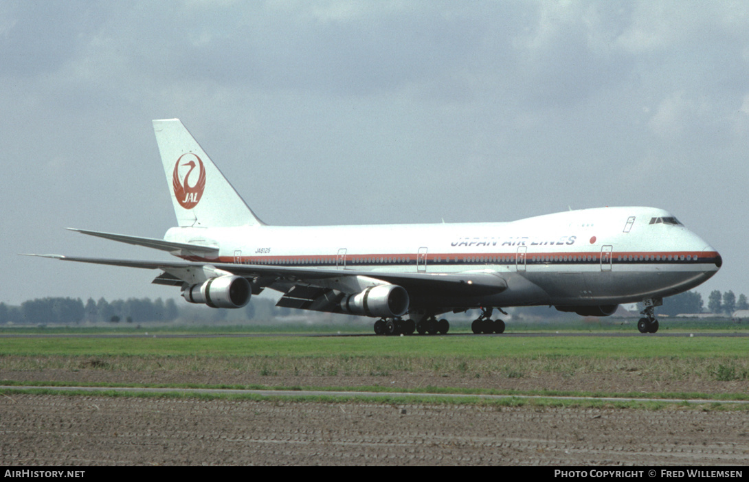Aircraft Photo of JA8125 | Boeing 747-246B | Japan Air Lines - JAL | AirHistory.net #590014