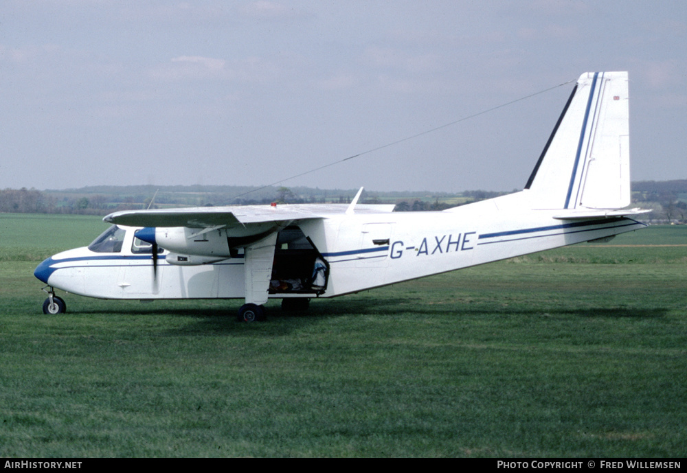 Aircraft Photo of G-AXHE | Britten-Norman BN-2A Islander | AirHistory.net #590019
