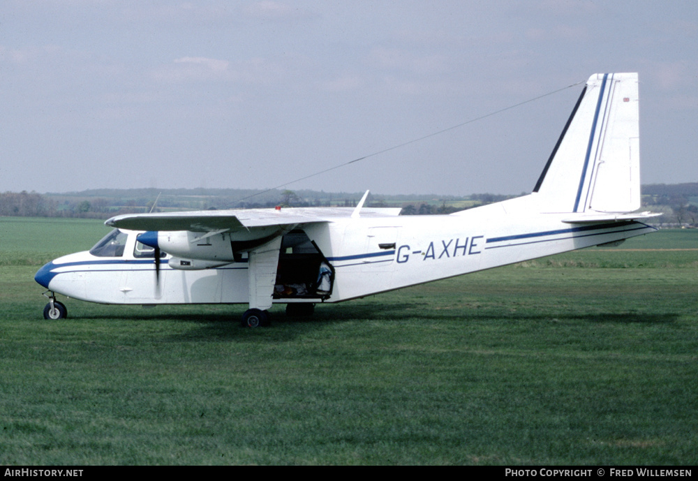Aircraft Photo of G-AXHE | Britten-Norman BN-2A Islander | AirHistory.net #590019