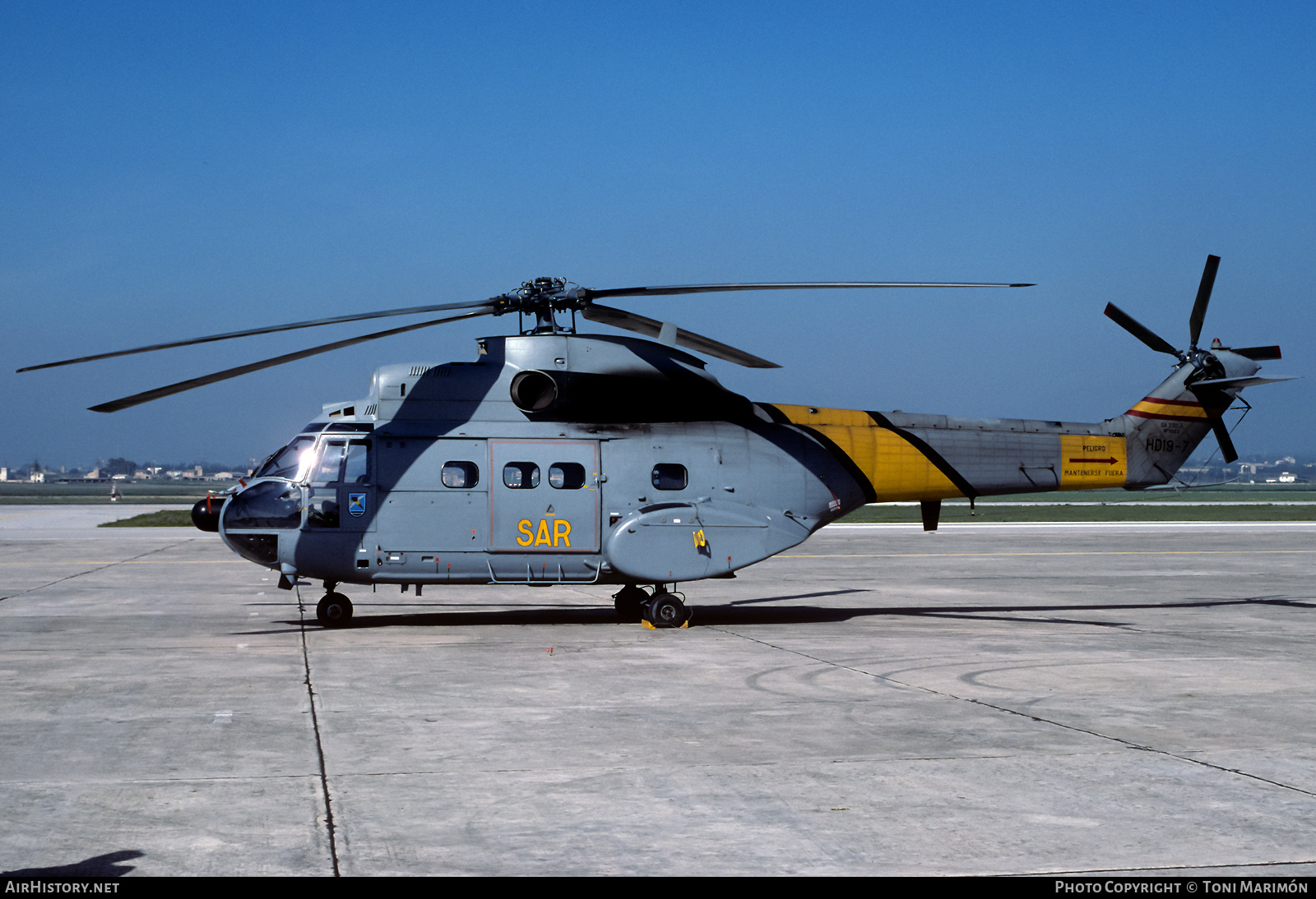 Aircraft Photo of HD.19-7 | Aerospatiale SA-330J Puma | Spain - Air Force | AirHistory.net #590040