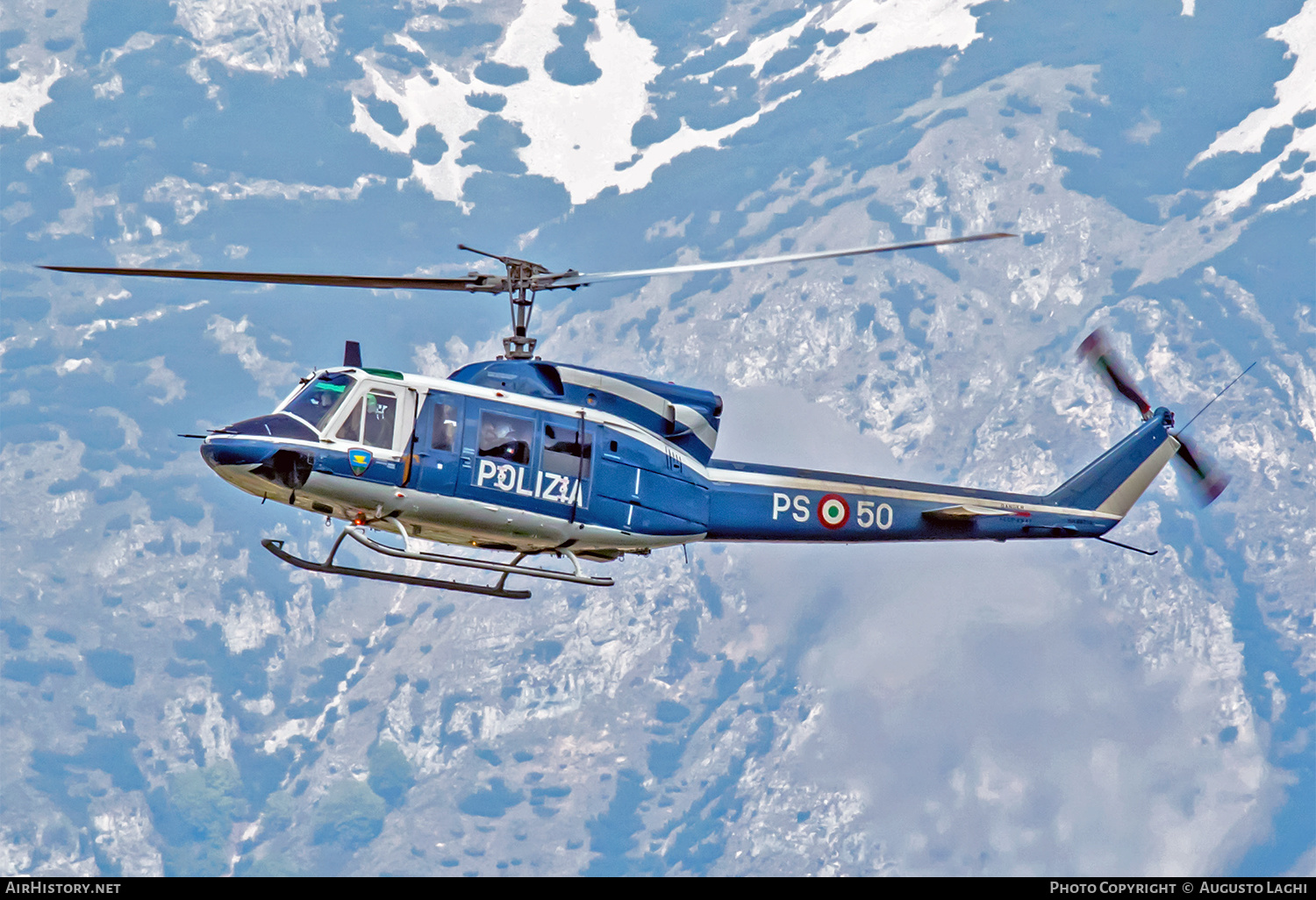 Aircraft Photo of MM80750 | Agusta AB-212 | Italy - Polizia | AirHistory.net #590042