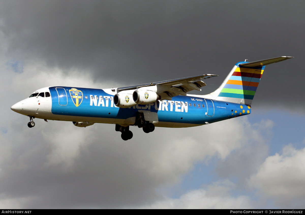 Aircraft Photo of SE-DSU | British Aerospace Avro 146-RJ100 | BRA - Braathens Regional Airlines | AirHistory.net #590049