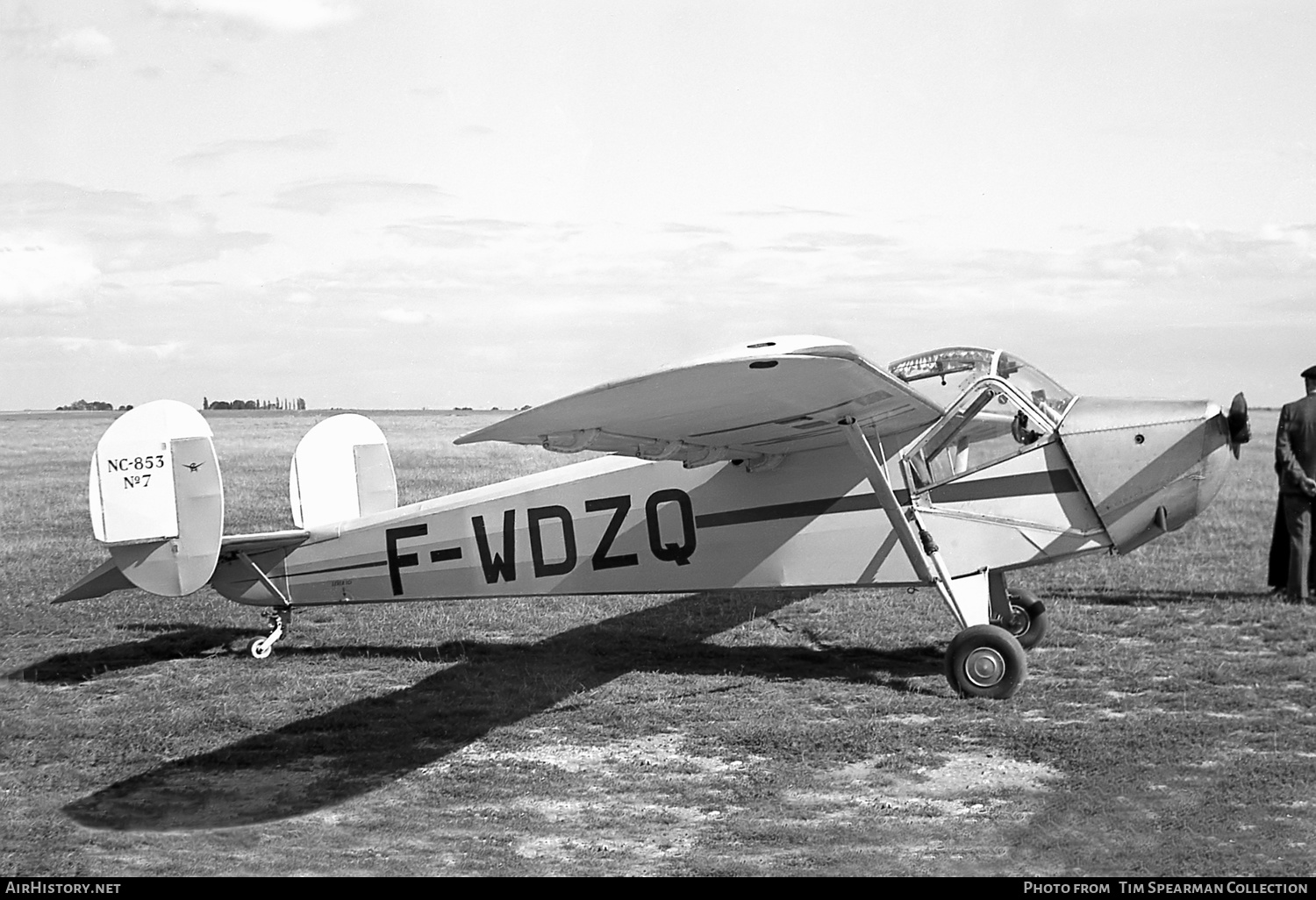 Aircraft Photo of F-WDZQ | Nord NC.853 | AirHistory.net #590052