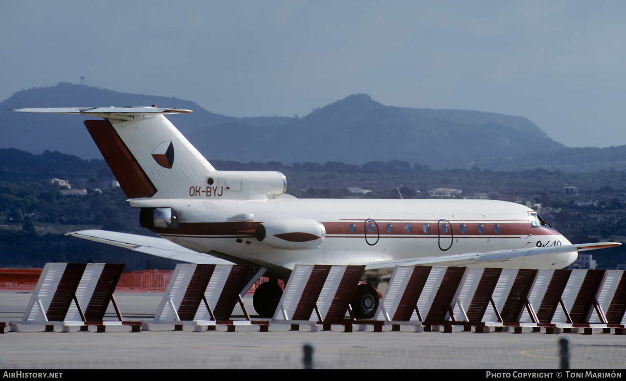 Aircraft Photo of OK-BYJ | Yakovlev Yak-40K | Czechoslovakia Government | AirHistory.net #590055