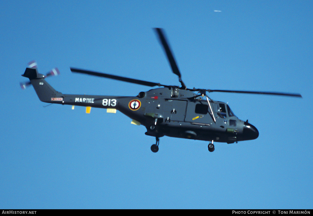 Aircraft Photo of 813 | Westland WG-13 Lynx HAS4(FN) | France - Navy | AirHistory.net #590056