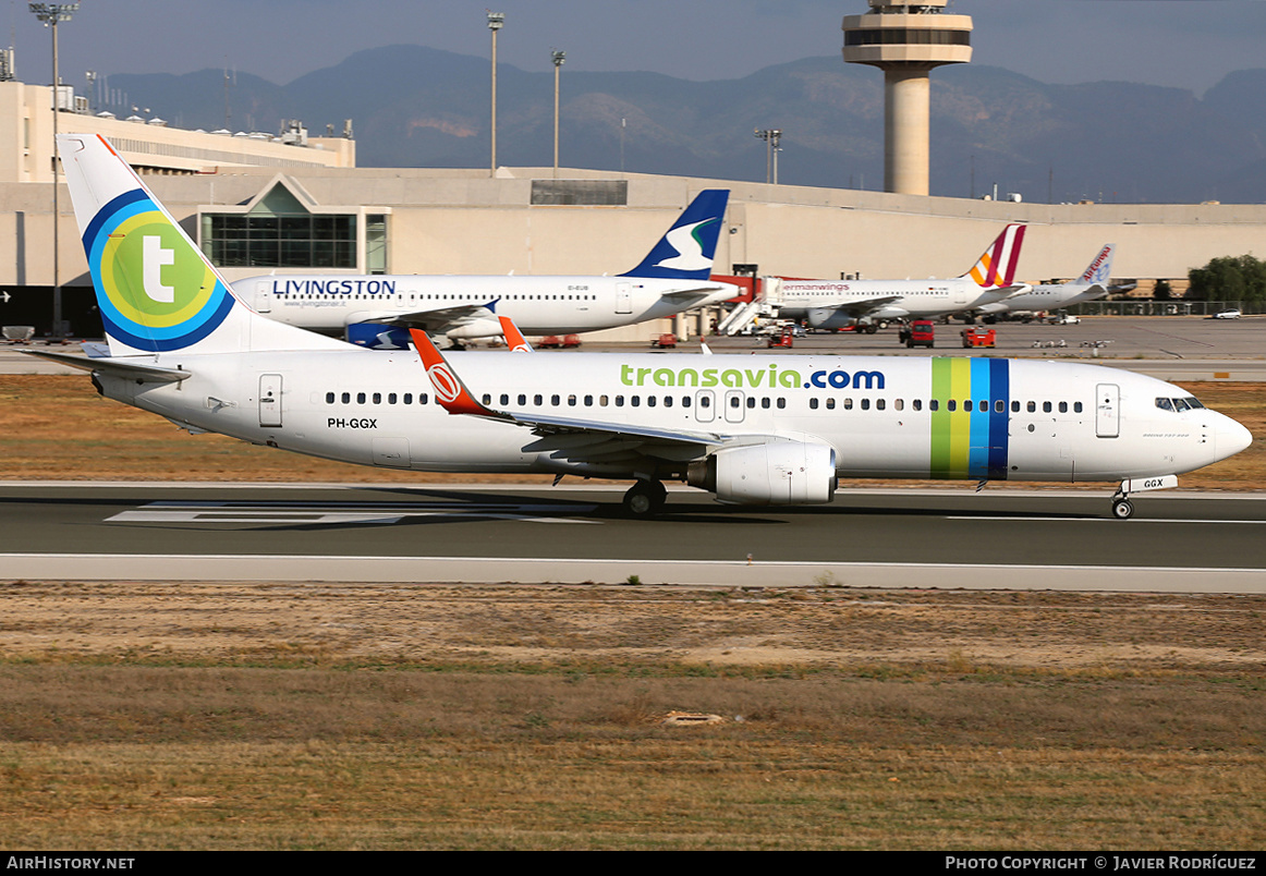 Aircraft Photo of PH-GGX | Boeing 737-8EH | Transavia | AirHistory.net #590067