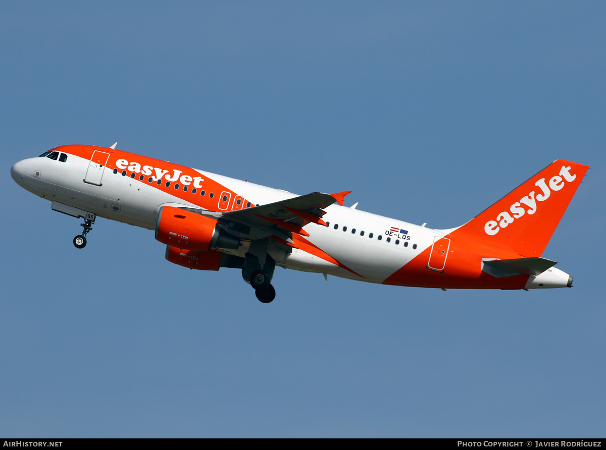 Aircraft Photo of OE-LQS | Airbus A319-111 | EasyJet | AirHistory.net #590068