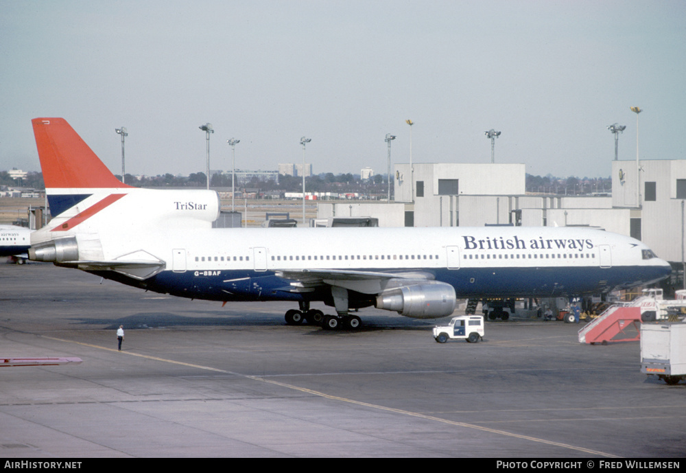 Aircraft Photo of G-BBAF | Lockheed L-1011-385-1 TriStar 1 | British Airways | AirHistory.net #590076