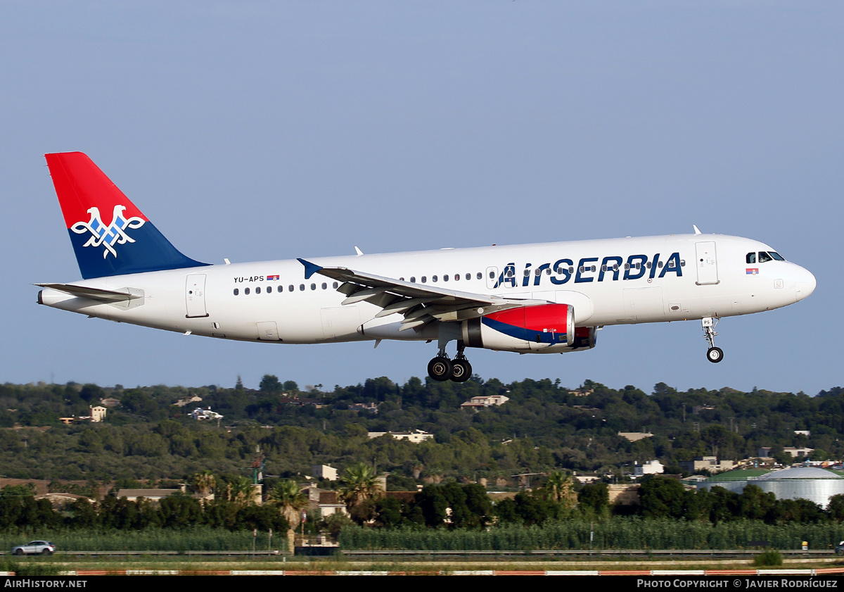 Aircraft Photo of YU-APS | Airbus A320-232 | Air Serbia | AirHistory.net #590089