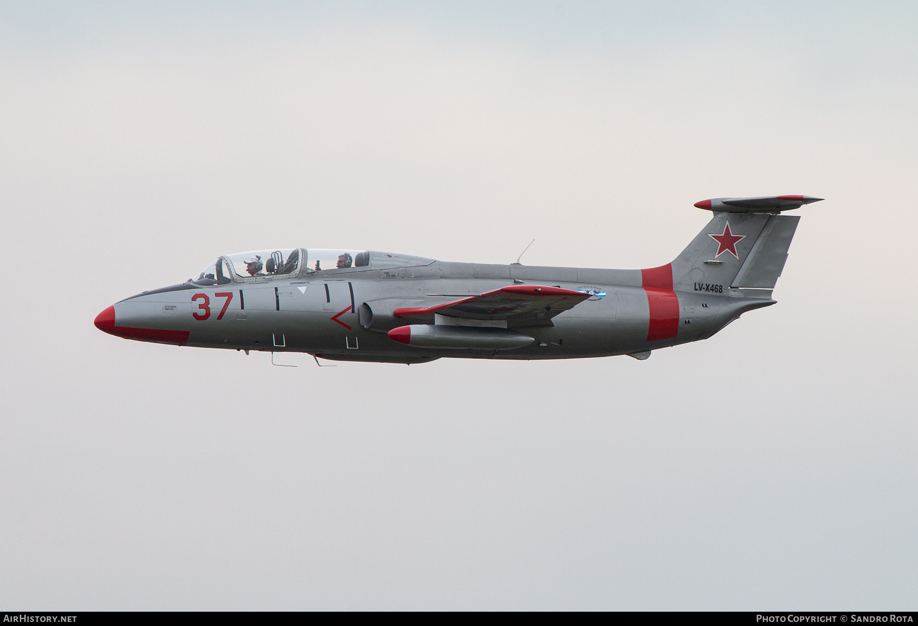 Aircraft Photo of LV-X468 / 37 red | Aero L-29C Delfin | Soviet Union - Air Force | AirHistory.net #590099