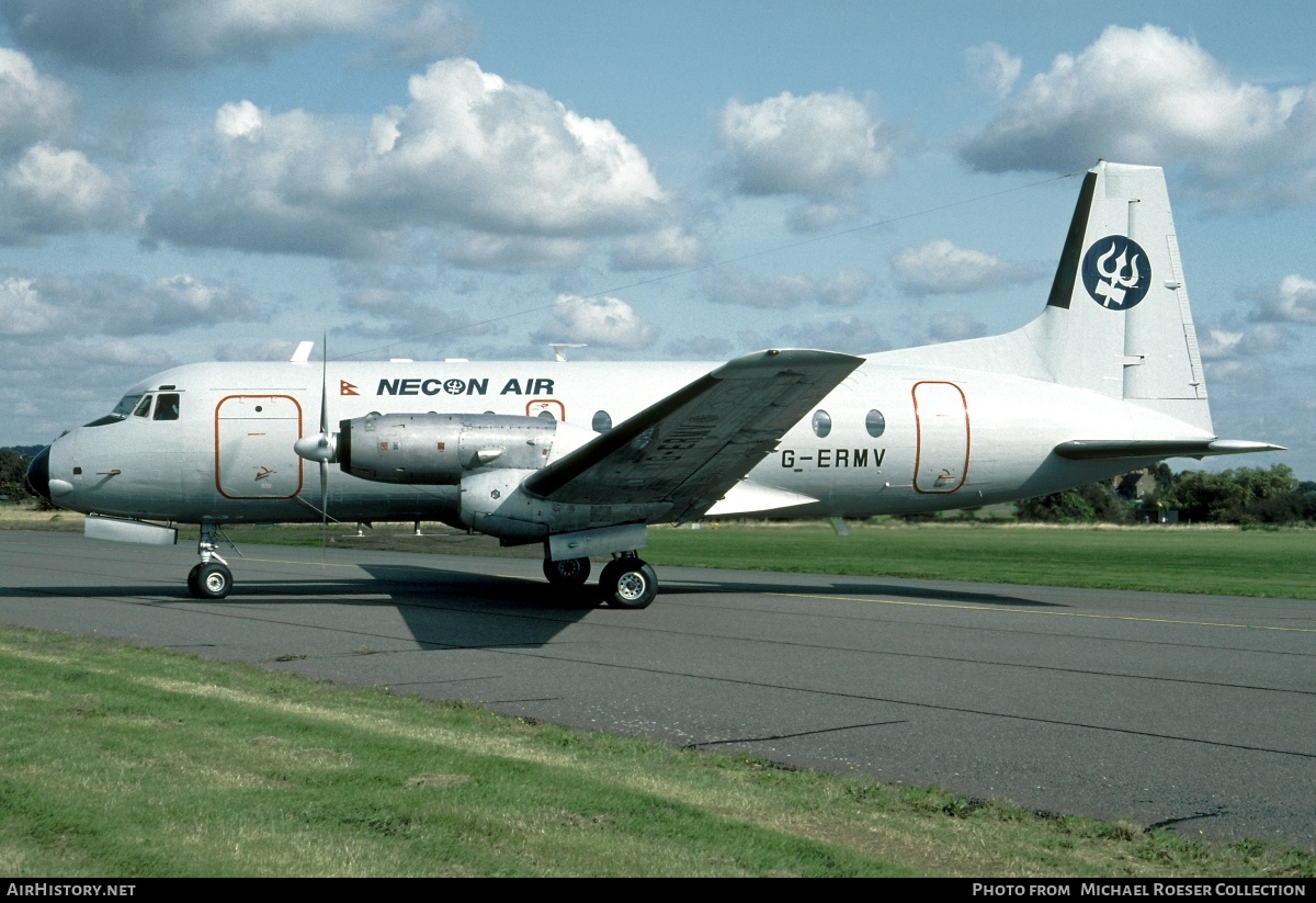 Aircraft Photo of G-ERMV | Avro 748 Srs1/100 | Necon Air | AirHistory.net #590100