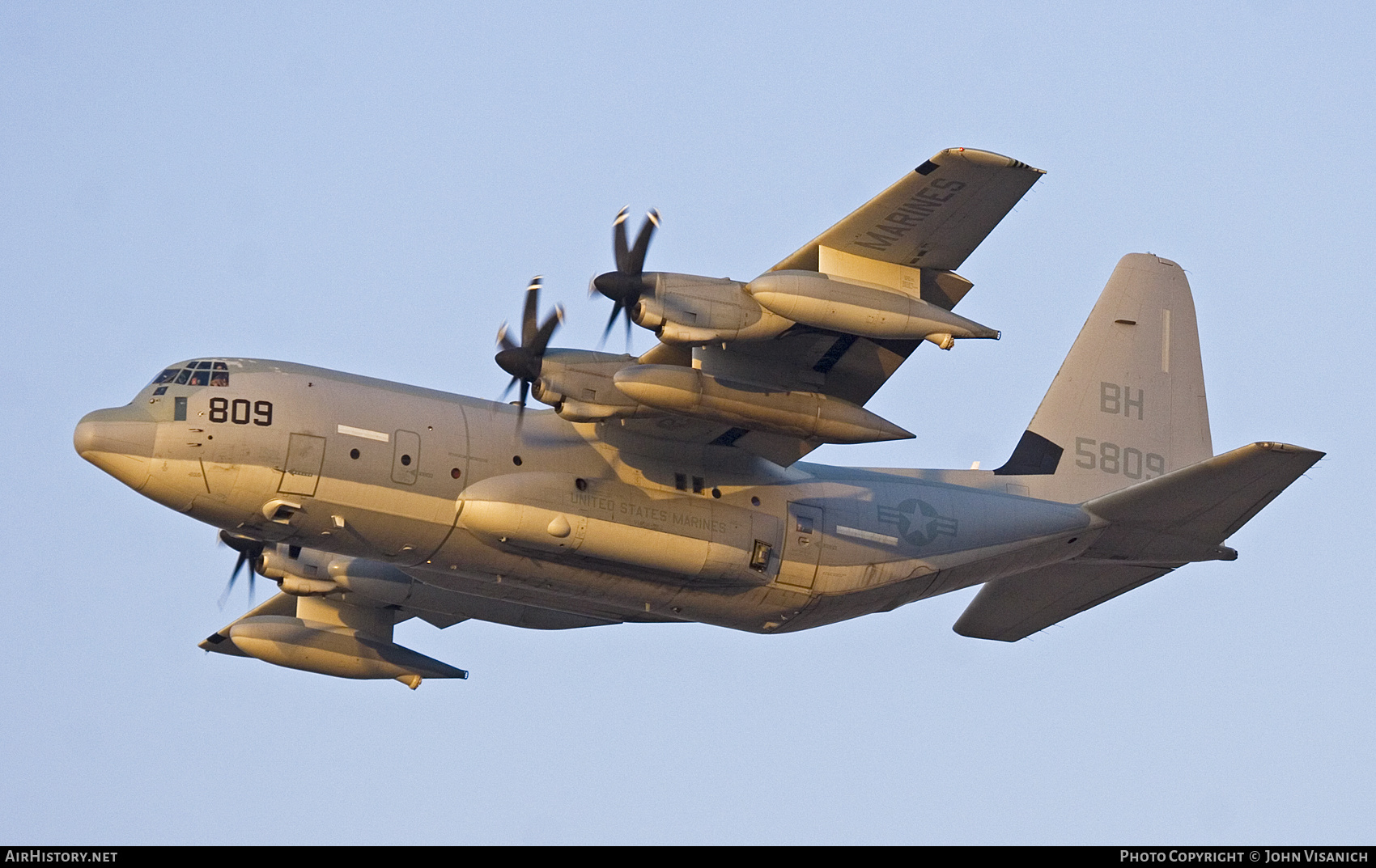 Aircraft Photo of 165809 / 5809 | Lockheed Martin KC-130J Hercules | USA - Marines | AirHistory.net #590107