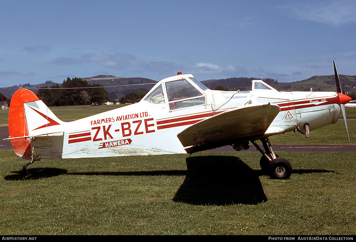 Aircraft Photo of ZK-BZE | Piper PA-25-235 Pawnee | Farmers Aviation | AirHistory.net #590111