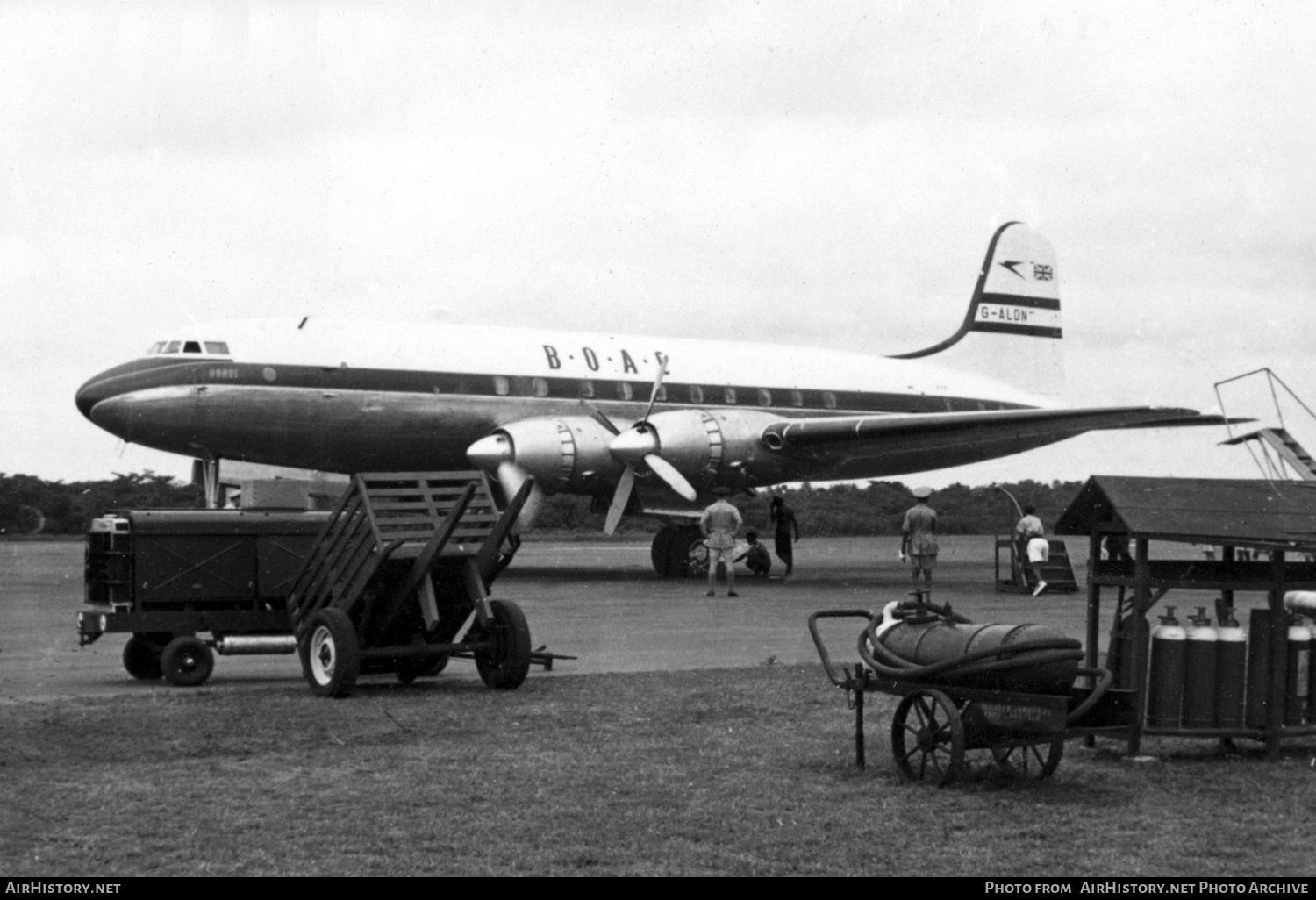 Aircraft Photo of G-ALDN | Handley Page HP-81 Hermes 4 | BOAC - British Overseas Airways Corporation | AirHistory.net #590117