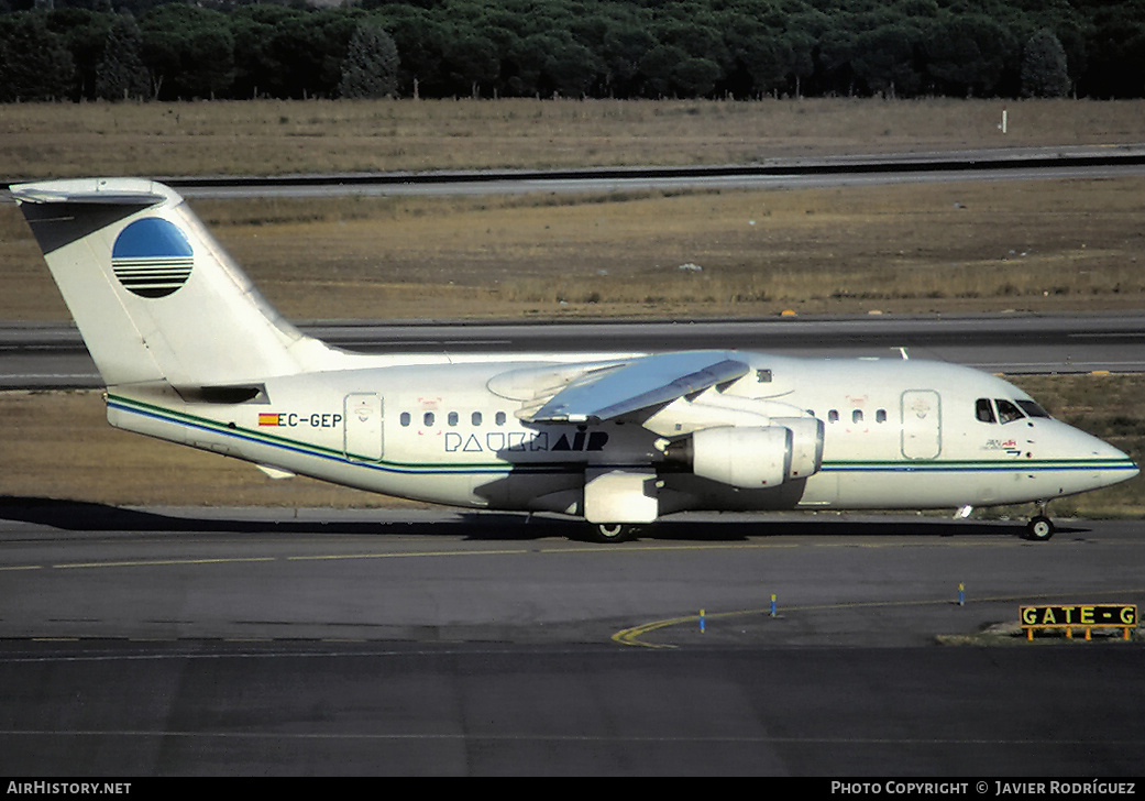 Aircraft Photo of EC-GEP | British Aerospace BAe-146-100 | Paukn Air | AirHistory.net #590124