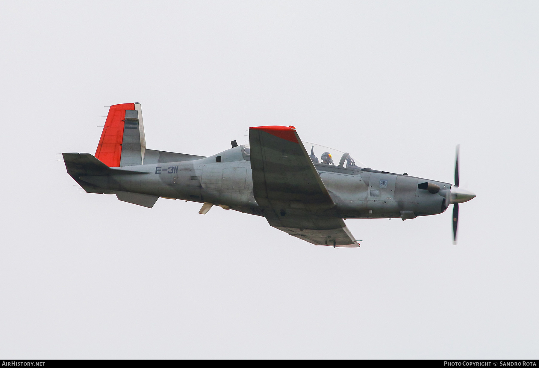 Aircraft Photo of E-311 | Beechcraft T-6C Texan II | Argentina - Air Force | AirHistory.net #590127