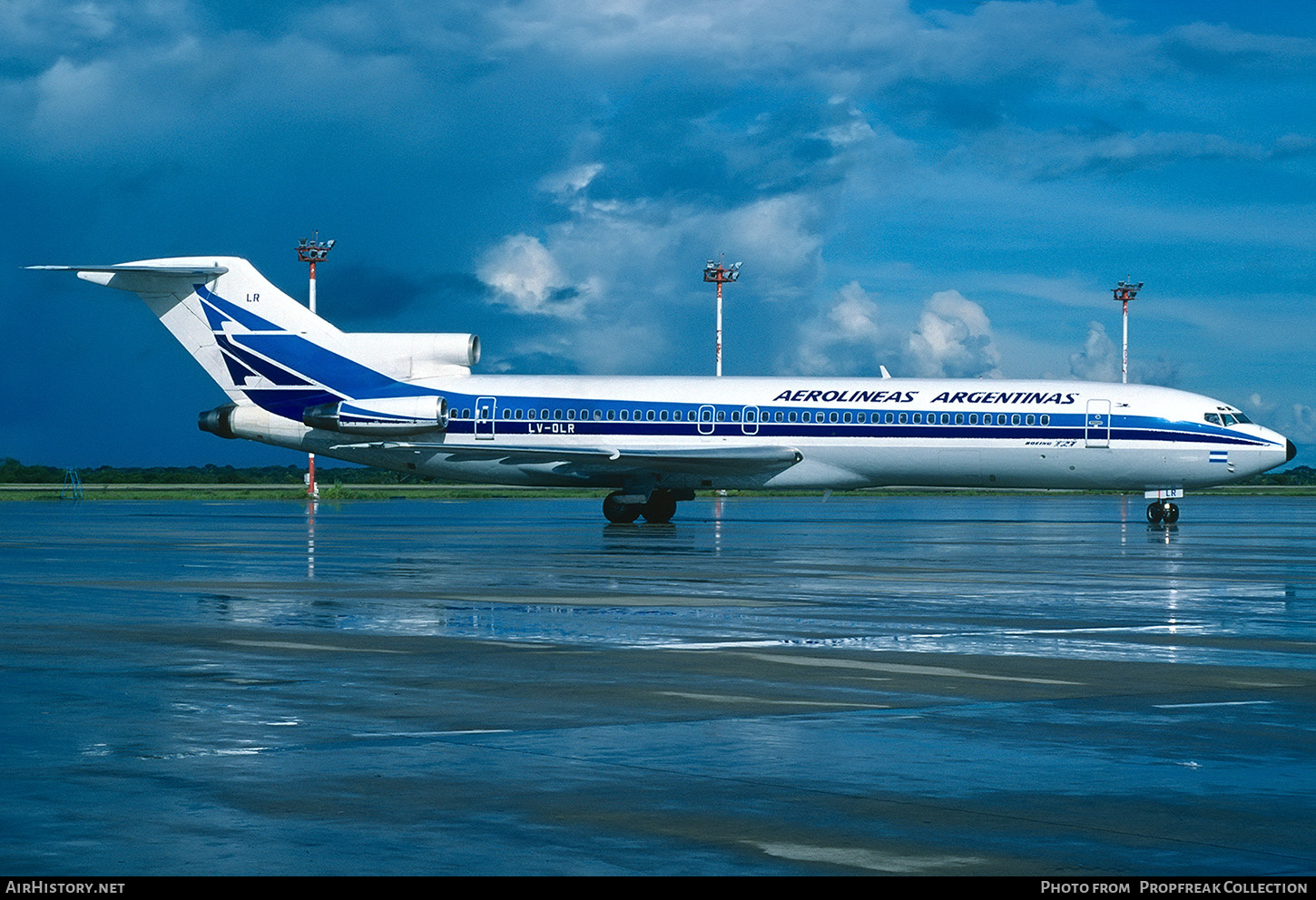 Aircraft Photo of LV-OLR | Boeing 727-287/Adv | Aerolíneas Argentinas | AirHistory.net #590149