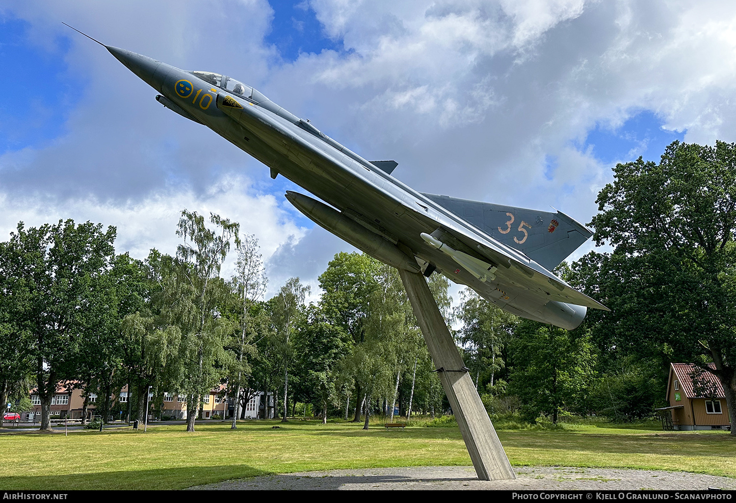 Aircraft Photo of 35409 | Saab J35J Draken | Sweden - Air Force | AirHistory.net #590157