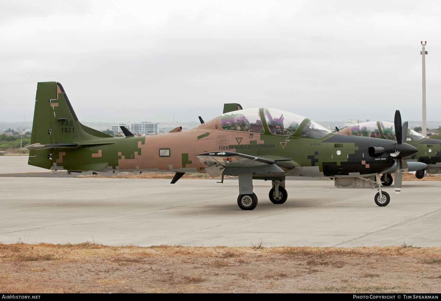 Aircraft Photo of FAE1021 | Embraer A-29B Super Tucano | Ecuador - Air Force | AirHistory.net #590188