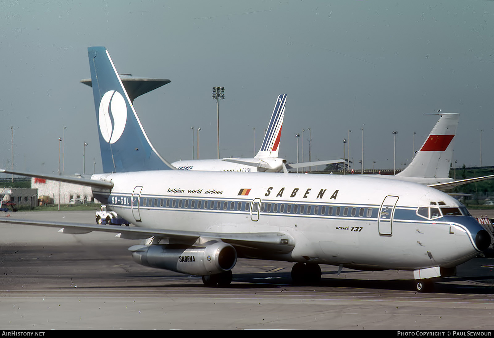 Aircraft Photo of OO-SDL | Boeing 737-229/Adv | Sabena | AirHistory.net #590192