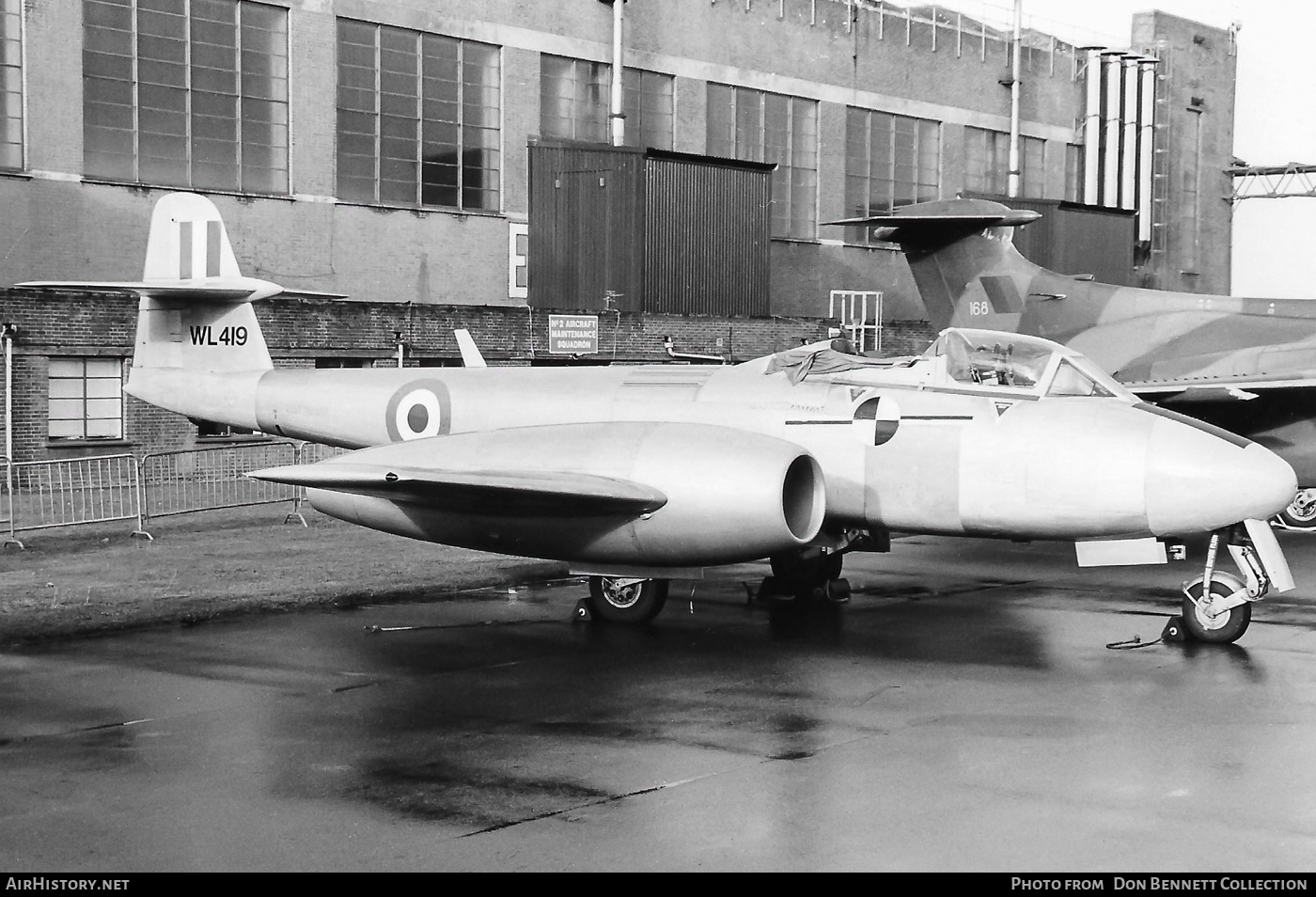 Aircraft Photo of WL419 | Gloster Meteor T7 (Mod) | UK - Air Force | AirHistory.net #590207