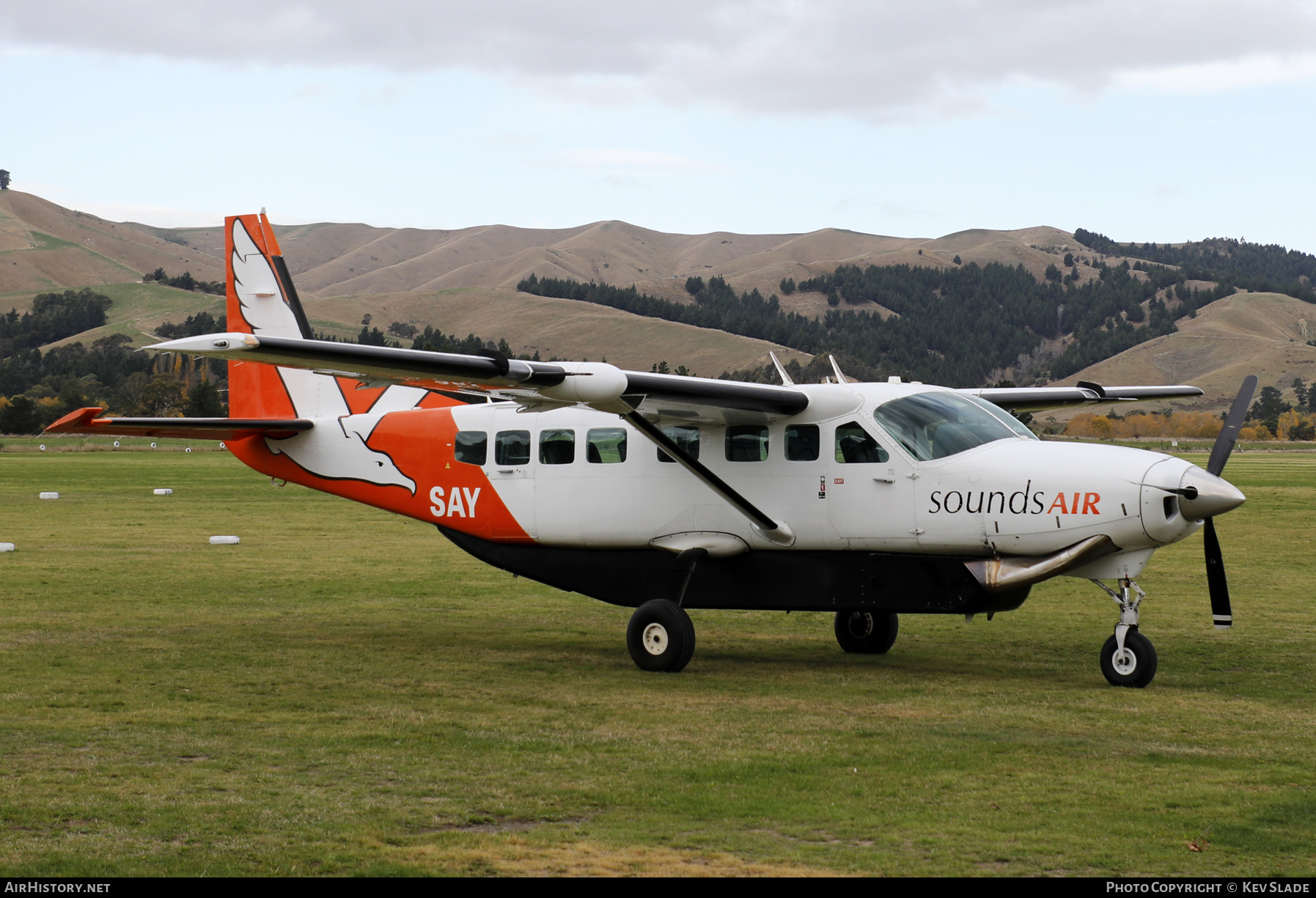 Aircraft Photo of ZK-SAY / SAY | Cessna 208B Grand Caravan | Sounds Air | AirHistory.net #590219