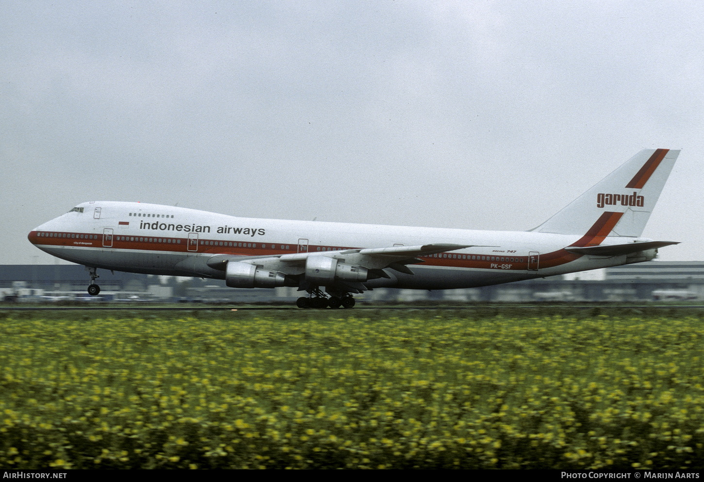 Aircraft Photo of PK-GSF | Boeing 747-2U3B | Garuda Indonesian Airways | AirHistory.net #590231