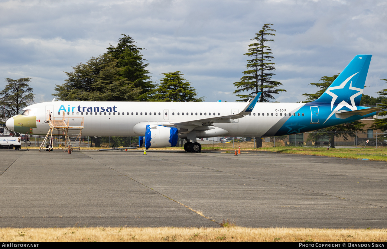 Aircraft Photo of C-GOIR | Airbus A321-271NX | Air Transat | AirHistory.net #590238