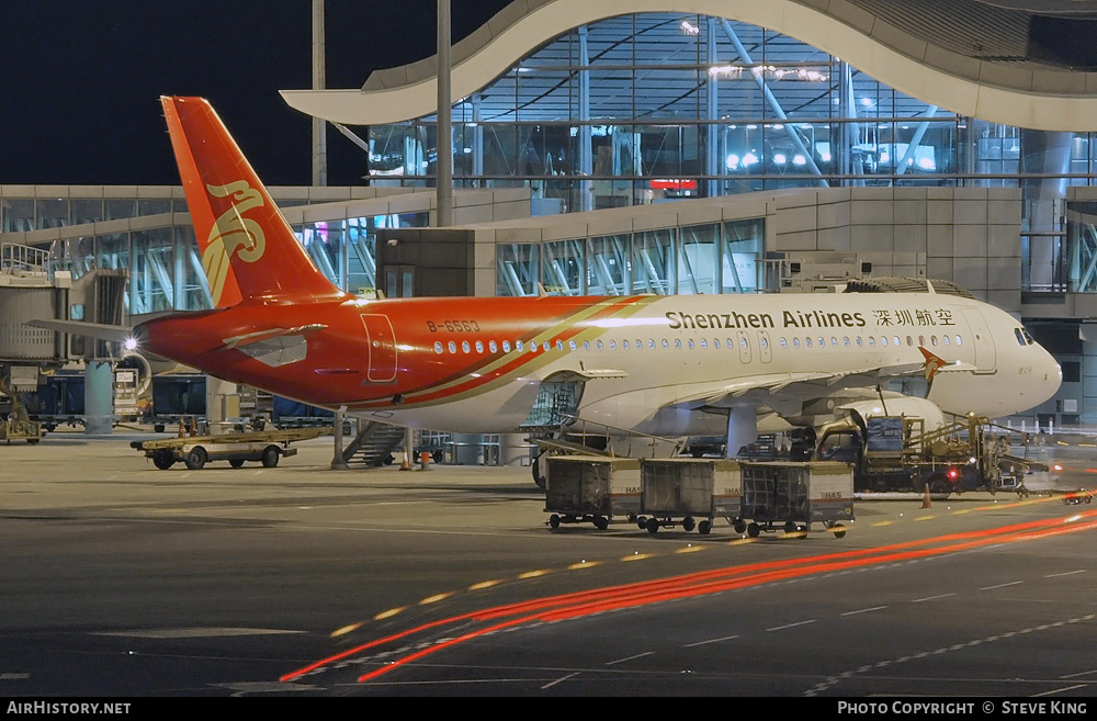 Aircraft Photo of B-6563 | Airbus A320-232 | Shenzhen Airlines | AirHistory.net #590240