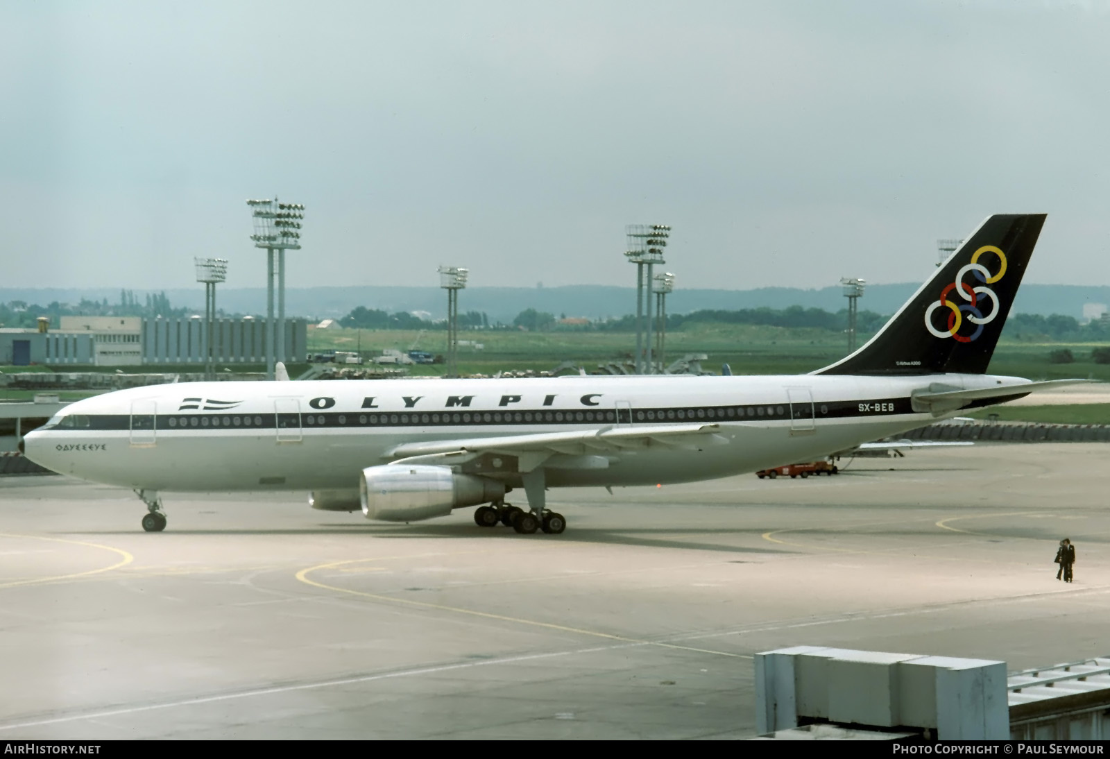 Aircraft Photo of SX-BEB | Airbus A300B4-103 | Olympic | AirHistory.net #590241