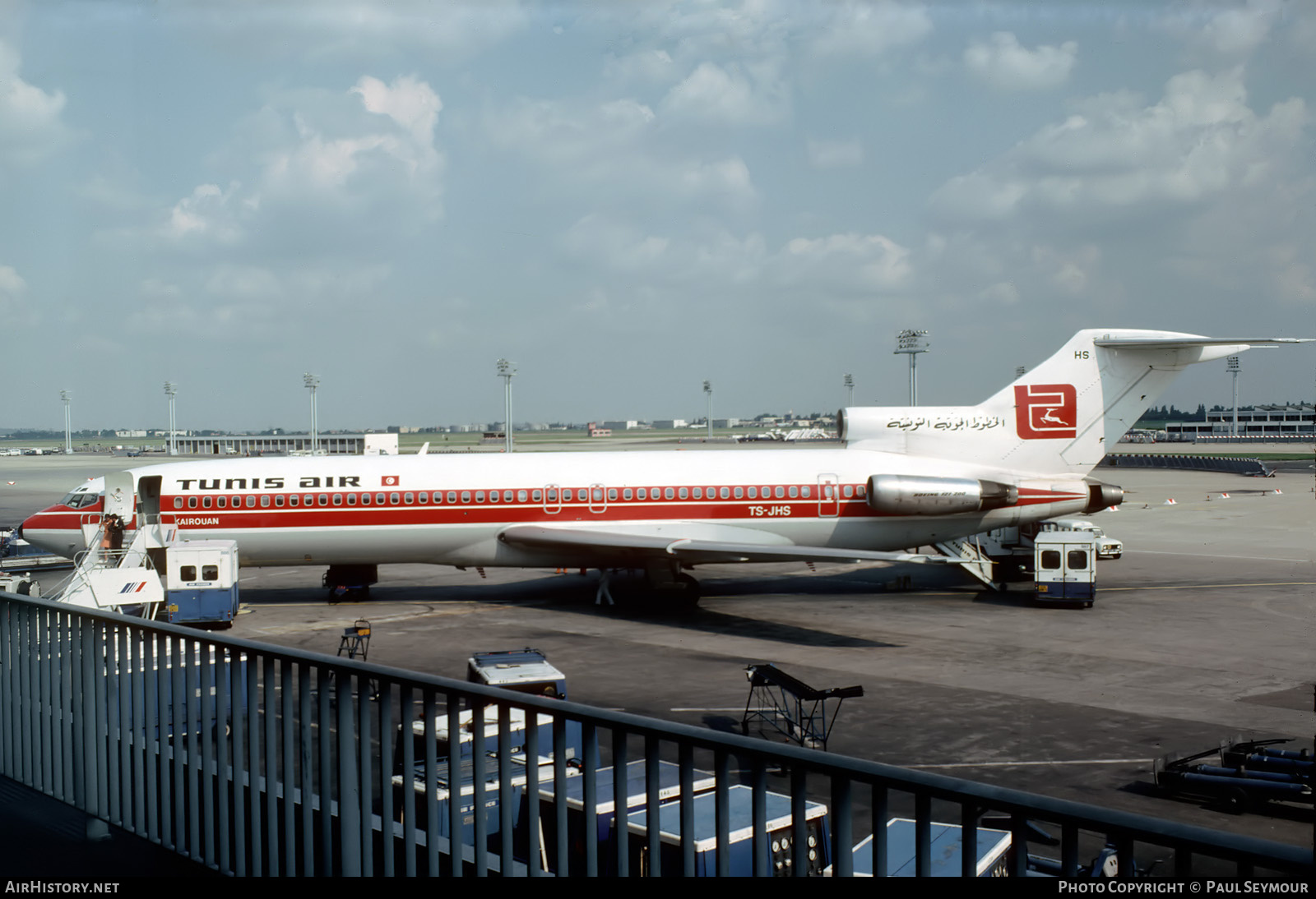 Aircraft Photo of TS-JHS | Boeing 727-2H3/Adv | Tunis Air | AirHistory.net #590244