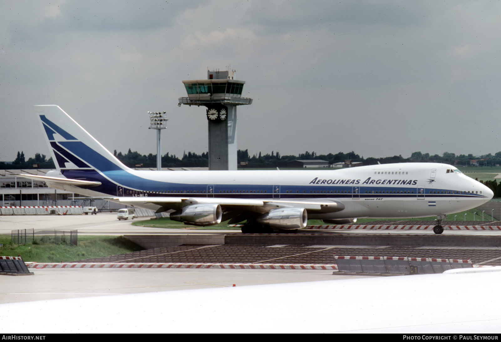 Aircraft Photo of LV-MLO | Boeing 747-287B | Aerolíneas Argentinas | AirHistory.net #590248
